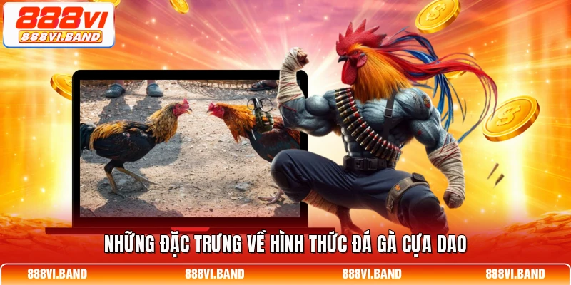 Những đặc trưng về hình thức đá gà cựa dao